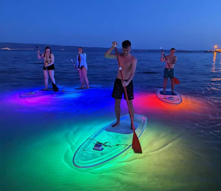 Split: Transparent SUP night Glow tour - Split at dusk: why a glow SUP makes sense