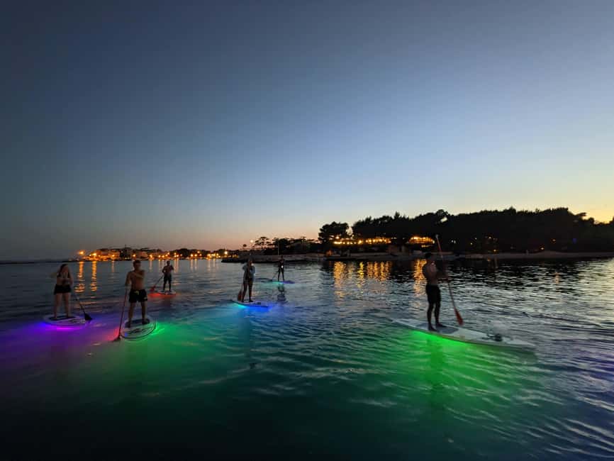 Split: Transparent SUP night Glow tour - The coastline details you’ll actually notice