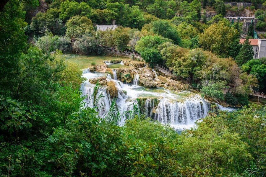 Split/Trogir: Krka National Park Day Trip & Boat to Skradin - River boat to Skradin: why the canyon ride feels different