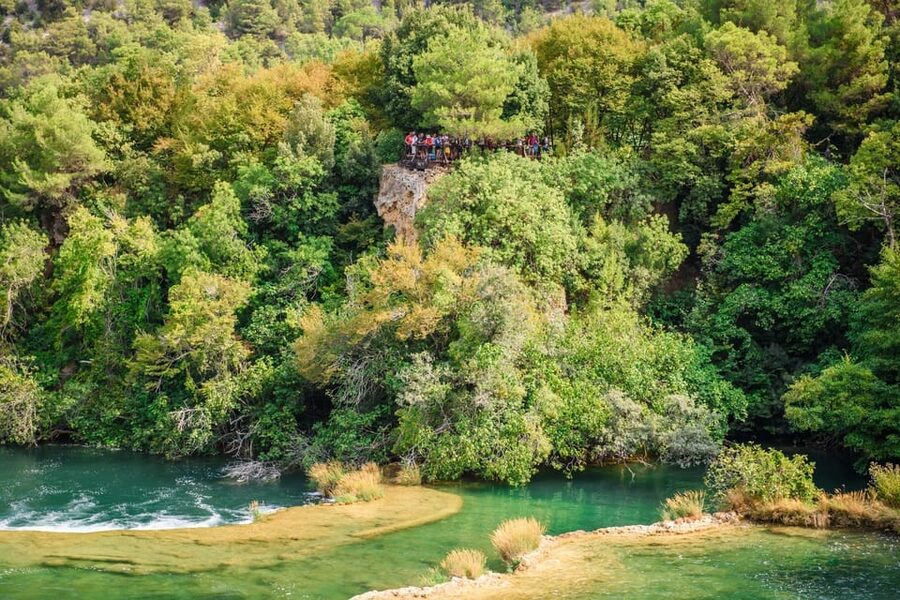 Split/Trogir: Krka National Park Day Trip & Boat to Skradin - Skradin: swim time, beach vibes, and lunch reality