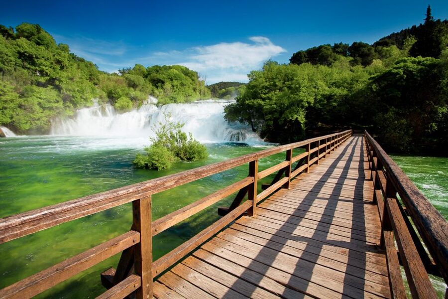 Split & Trogir: Krka Waterfalls & Swimming in Primošten - A 10-hour Krka day that’s more structured than it looks
