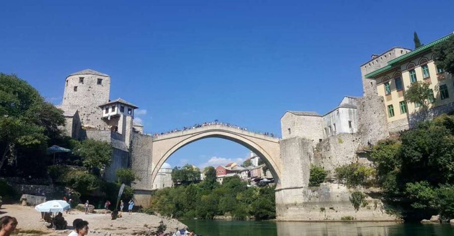 Split/Trogir: Mostar and Medjugorje Tour with Wine Tasting - Split or Trogir Pickup and the Drive Into Herzegovina