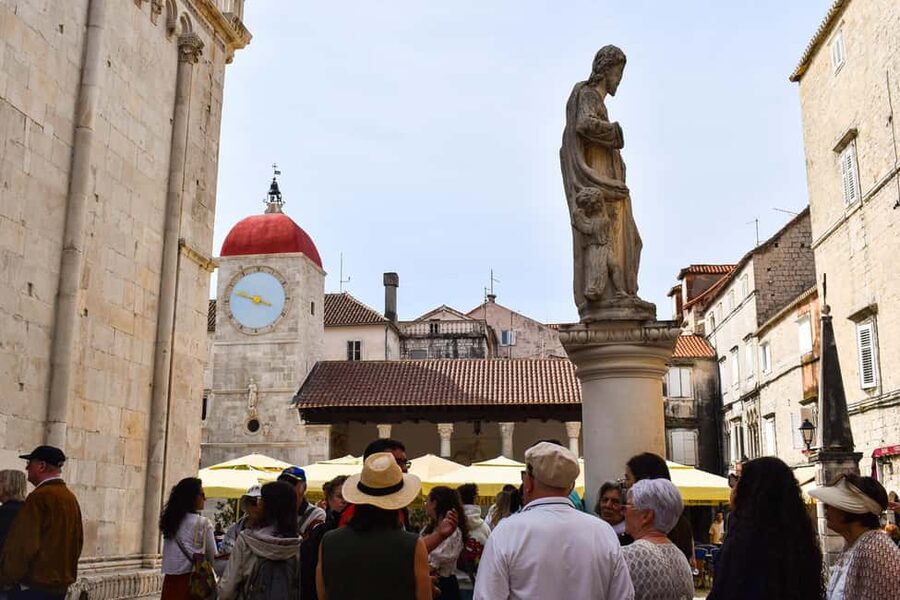Split: Trogir Open Top Bus Trip + Free Split Walking Tour - The open-top bus ride from Split: quick, scenic, and timed tight