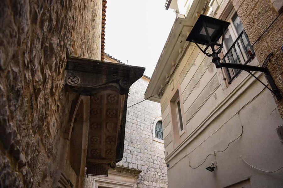 Split: Trogir Open Top Bus Trip + Free Split Walking Tour - St. Lawrence Cathedral and the 13th-century Radovan Portal