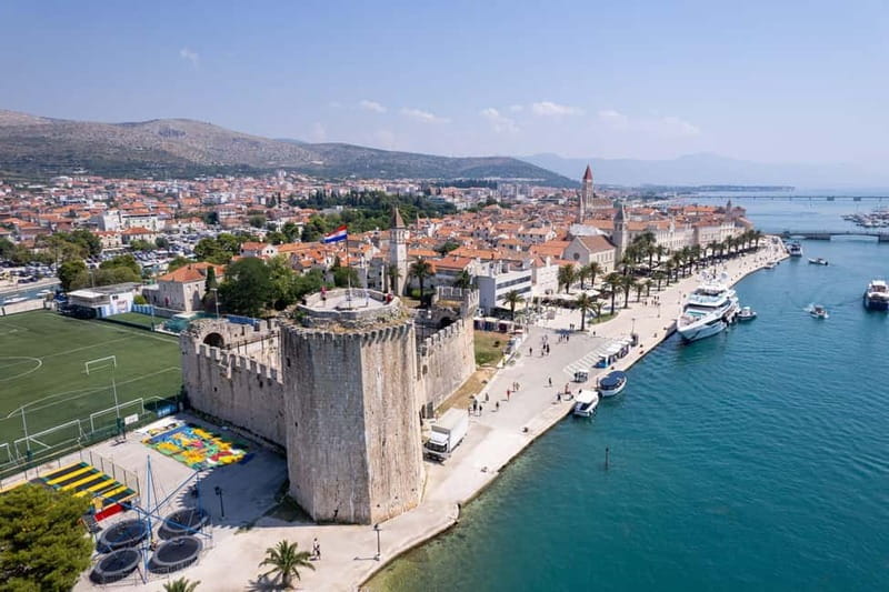 Split: Trogir Walking Tour, Blue Lagoon & Shipwreck Cruise - Nečujam Bay and the Kontesa shipwreck: the water stop that feels different
