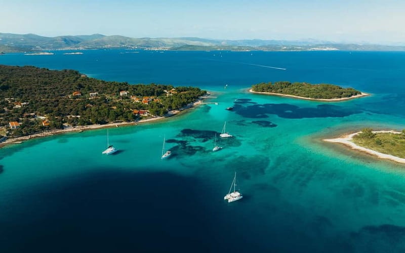 Split: Underwater Museum, Trogir & Blue Lagoon Half-Day Tour - Trogir UNESCO: St. Lawrence Cathedral, Kamerlengo Fortress, and a self-paced wander