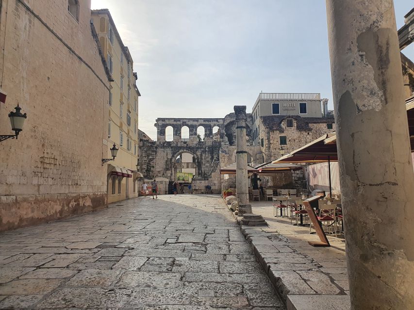 Split: Walking tour of Split with a 'Magister' of History - Passing Jupiter’s Temple: a quick stop with big context