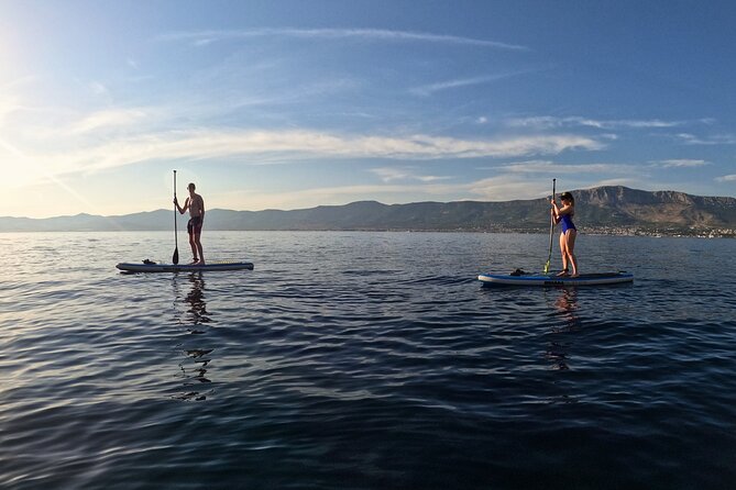 Stand Up Paddle Tour in Split - Swimming, Snorkeling, Photos, and the Cliff Jump Moment