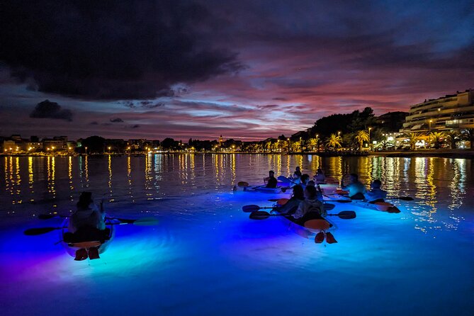 Transparent Kayak Glow Tour in Split - Stop 4: Back to Split—rest your arms and close out the evening