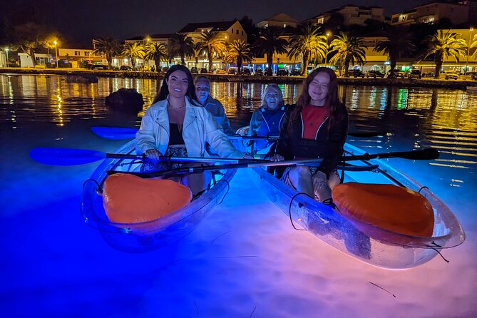 Transparent Kayak Glow Tour in Split - What the clear-bottom double kayaks mean for you
