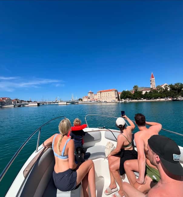 Trogir: Blue Lagoon and 3 Islands Speedboat Tour - What’s included on board (and what you must bring)