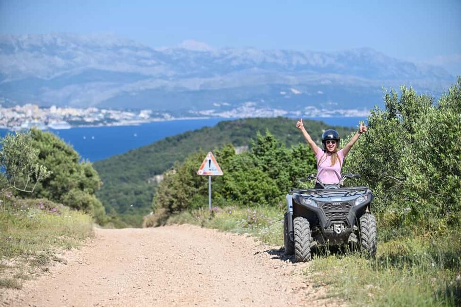 Trogir, Žedno: Čiovo Island 100% Off-Road Quad ATV Tour - The 30-Minute Safety Training That Makes the Ride Click