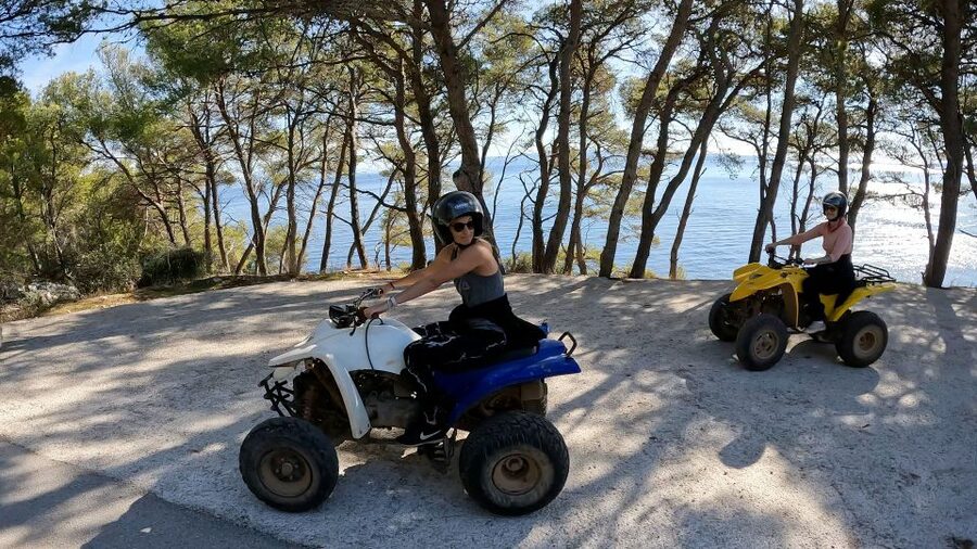 Trogir, Žedno: Čiovo Island 100% Off-Road Quad ATV Tour - Cliffside 16th-Century Monastery: History Next to the Sea