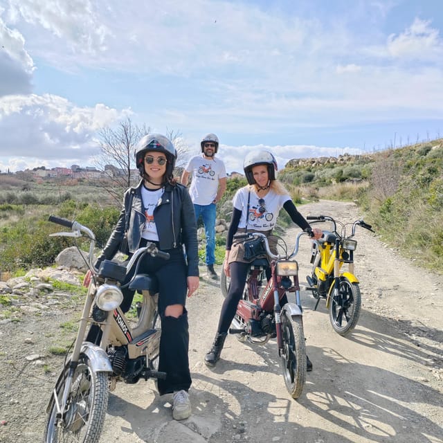Unique vintage Tomos moped tour Split - Back to the '80s - Local guides who teach while you ride (Nikolai, Baldo, Nikolina)