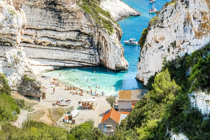 VIS Island (Mamma Mia Island) PRIVATE TOUR - Stiniva Cove: where the day turns into swimming time