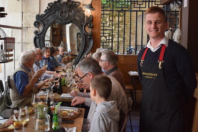 Wine Tasting in the Diocletian’s Palace - What the tasting feels like once you’re seated