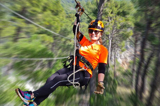 Zip line Tucepi - Gear, Weight Rules, and the Tandem Option for Kids