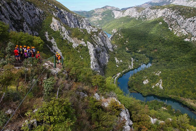 Zipline Croatia: Cetina Canyon Zipline Adventure from Omis - Omis to Cetina Canyon: the part that makes this low-stress